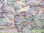 Tracciato percorso su Cartina Kompass